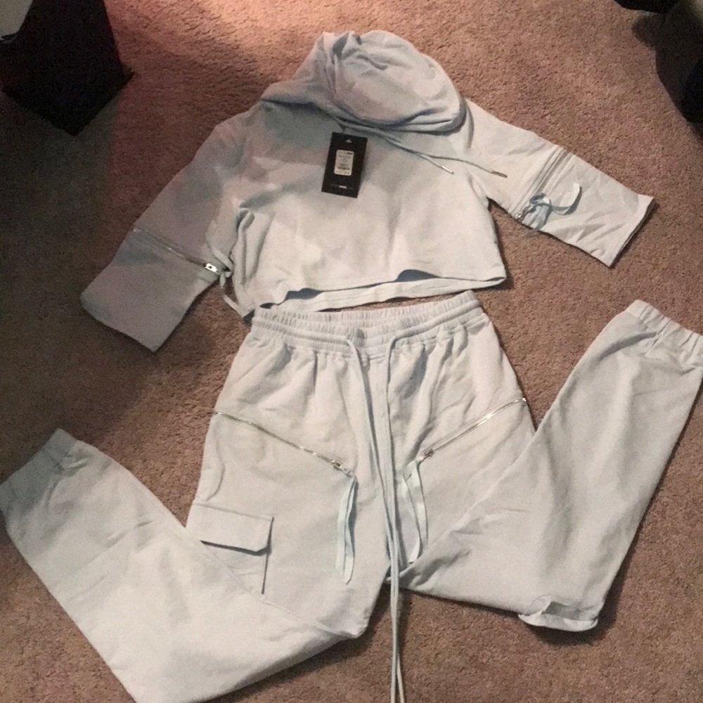fashion nova sweat set